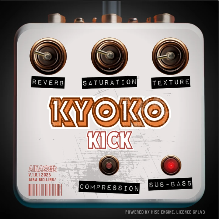 Kyoko Kick VST3 Plugin product image (1)