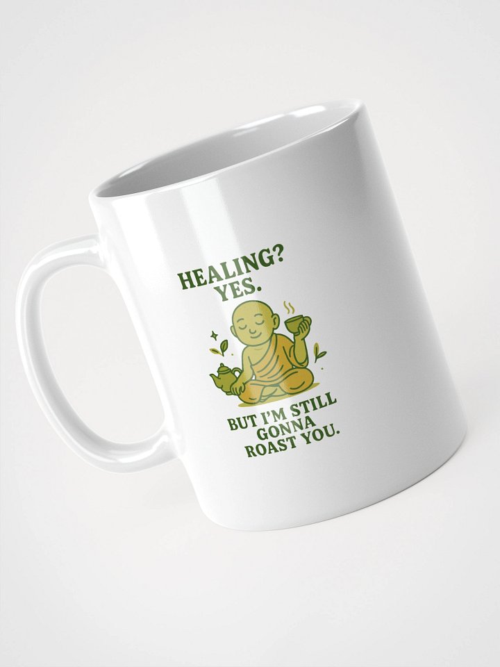 Healing… But Petty – Matcha Monk Mug product image (2)