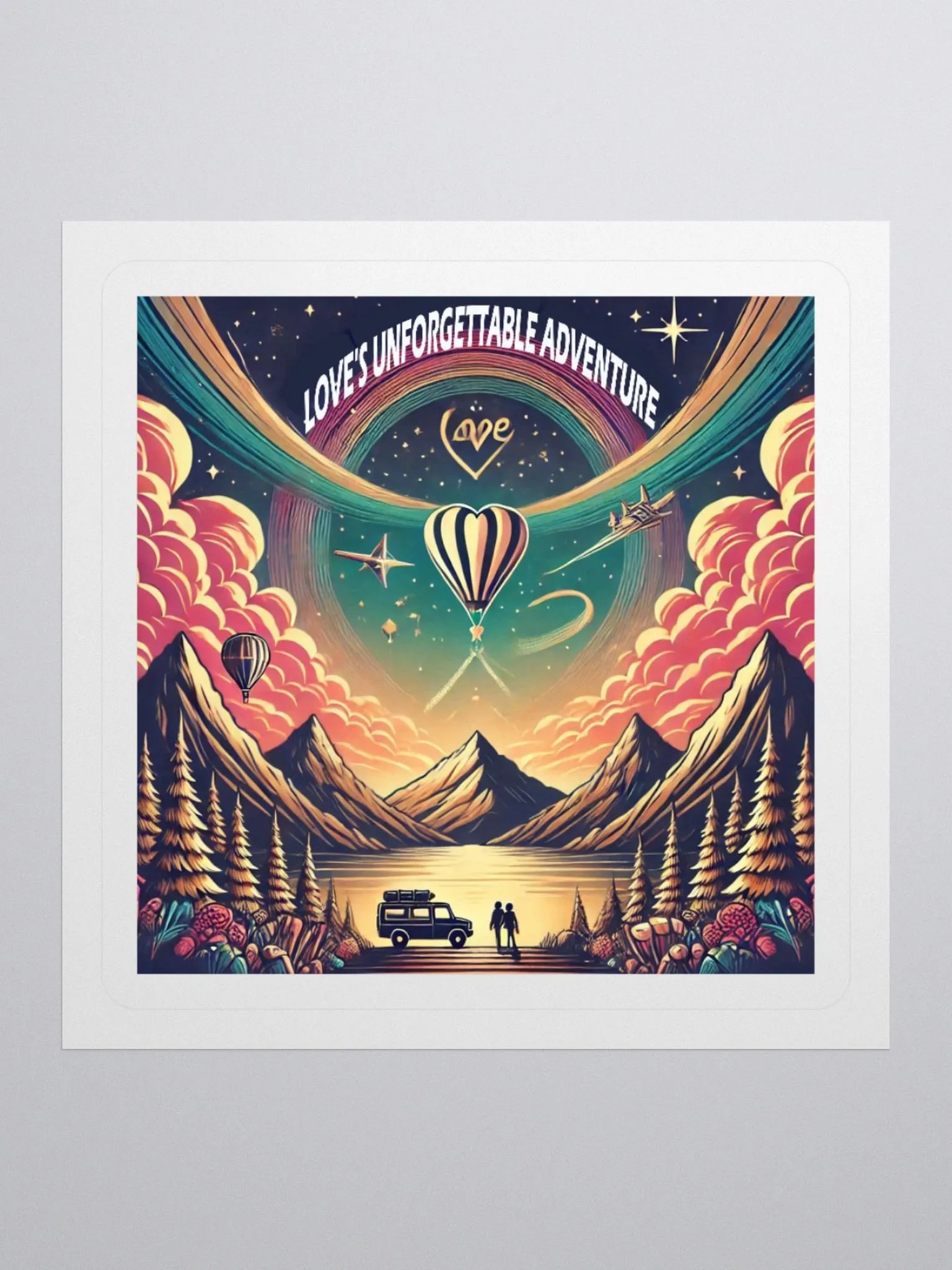 Unforgettable Love Adventure Sticker Set product image (3)