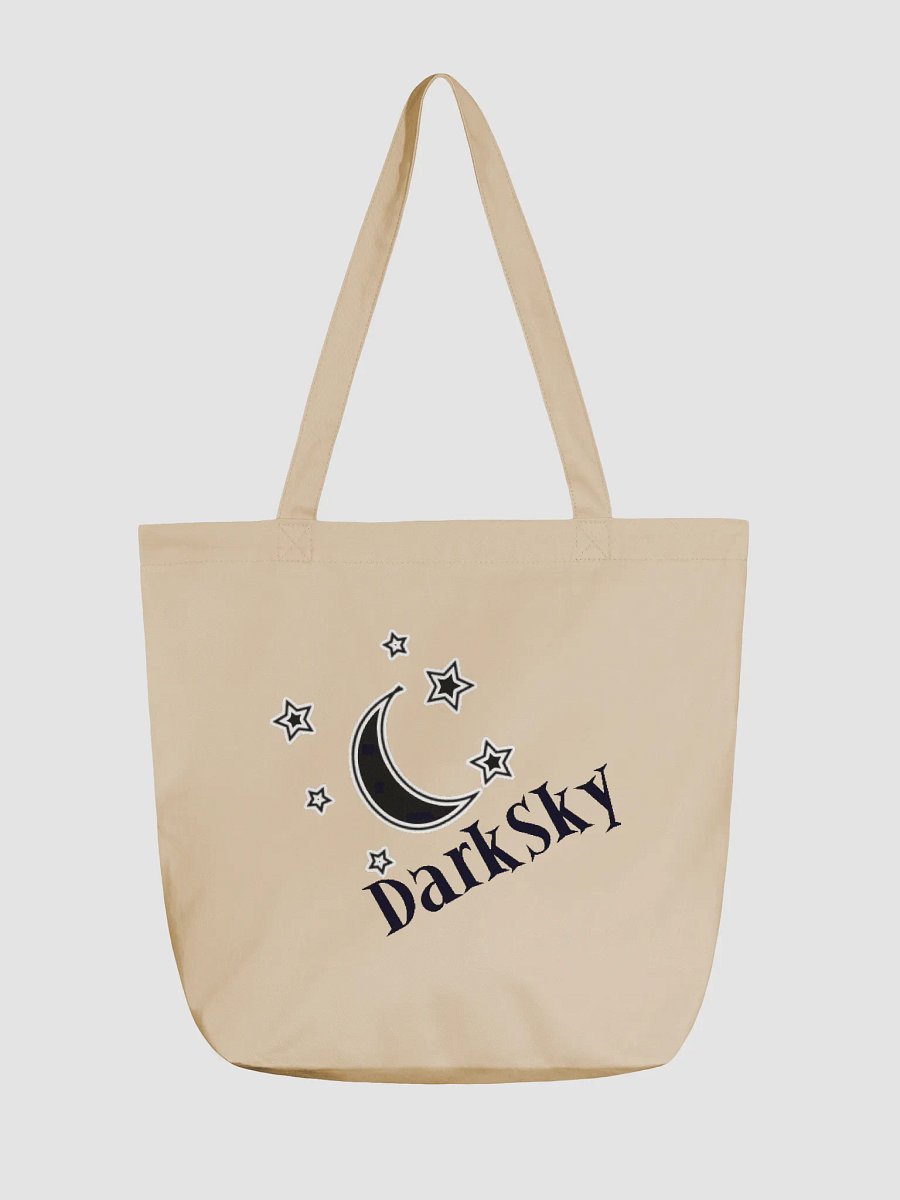 DarkSky Logo Eco Tote Bag (Black) product image (1)