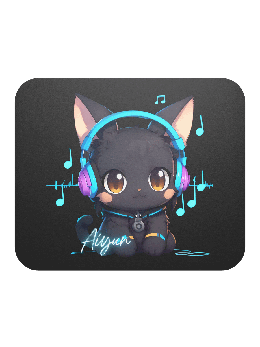 Aiyun's Melody Cat Mouse Pad product image (2)