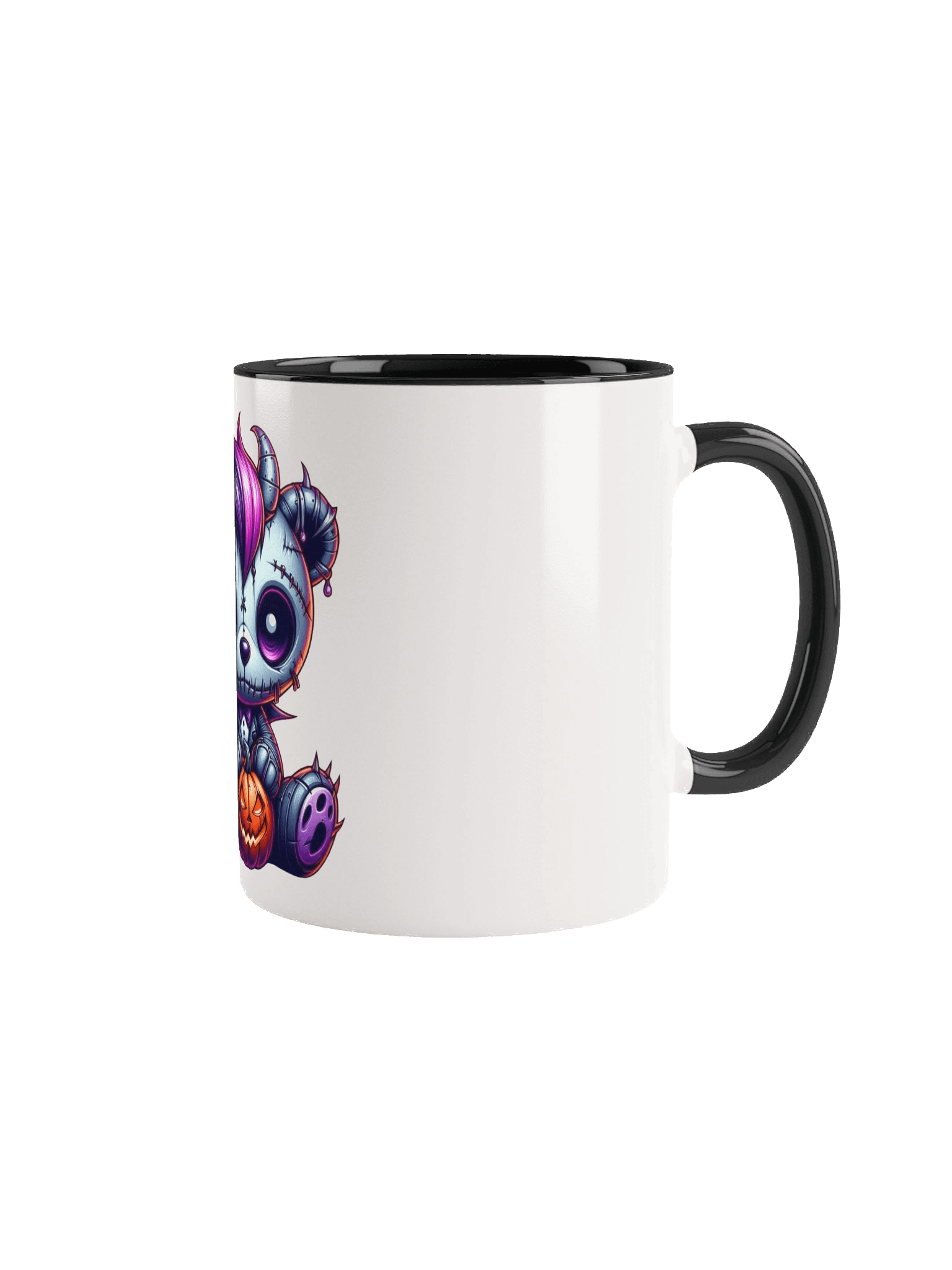 Spooky Punk Teddy Ceramic Mug product image (5)