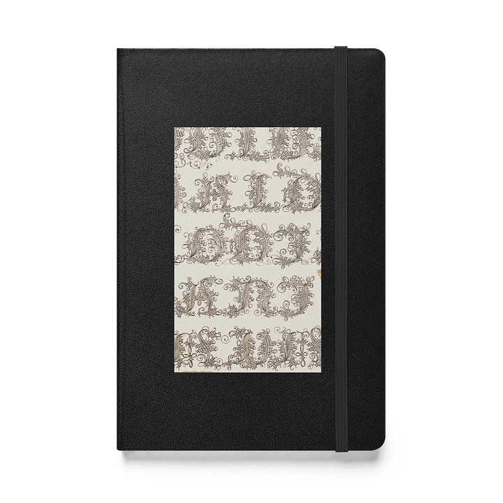 Ornate Calligraphic. Hardcover Notebook product image (1)