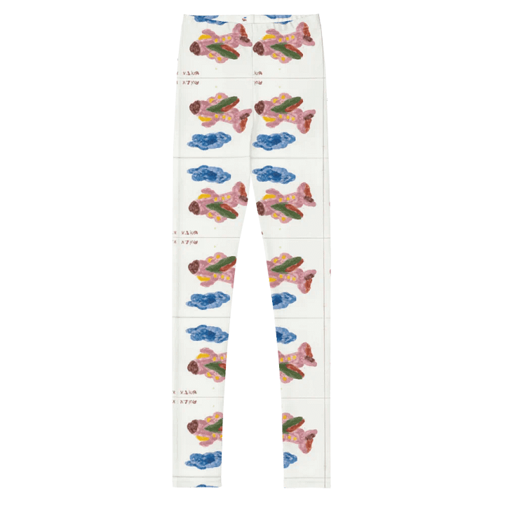 Kid Airplane (All-Over Print Youth Leggings) product image (2)