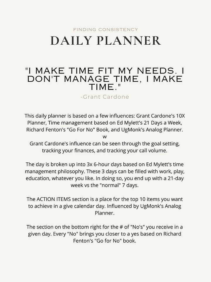 Accelerator Course + Jet Broker Daily Planner product image (2)