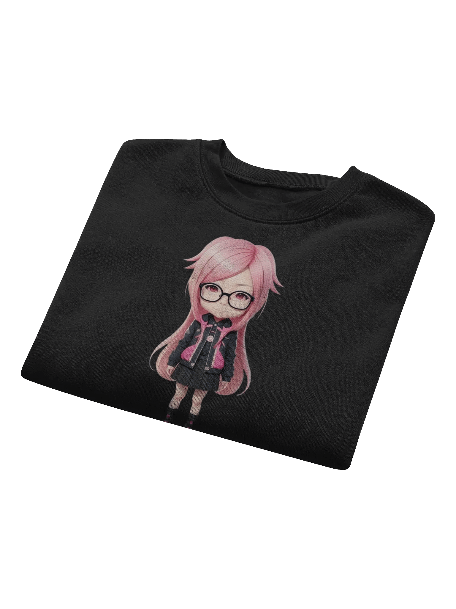 (PINK CHIBI) K Crop Sweatshirt product image (8)
