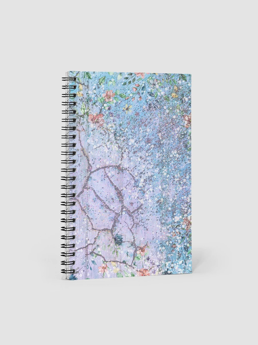 Pretty Grungy Floral Themed Notebook product image (1)