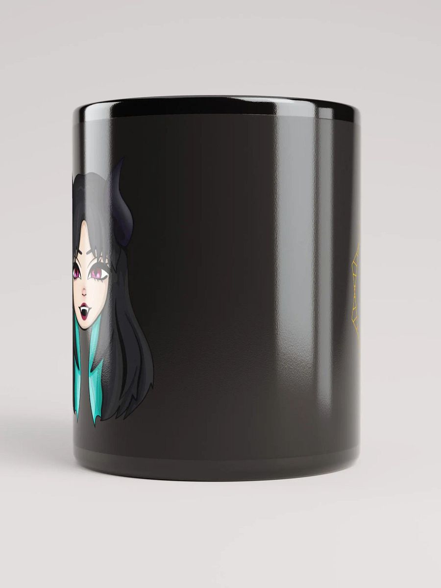 Bex Black Glossy Mug product image (5)