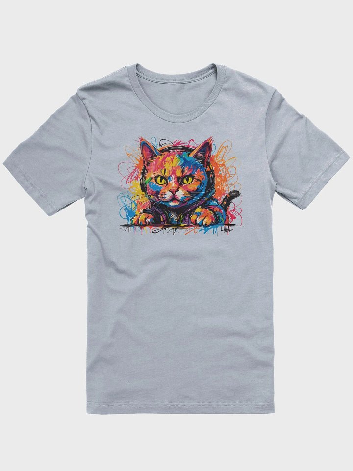 Graffiti Scribbles Cat 7 , Shirt product image (3)