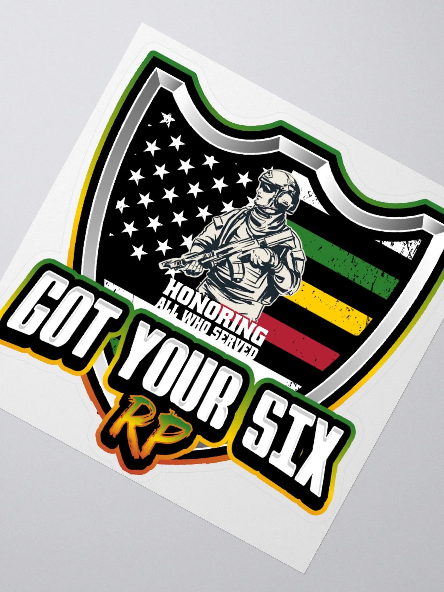 MILITARY STICKER product image (2)
