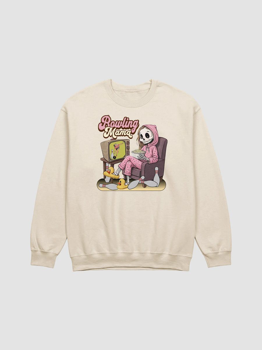 TV Bowling Mama Skeleton Sweatshirt product image (1)