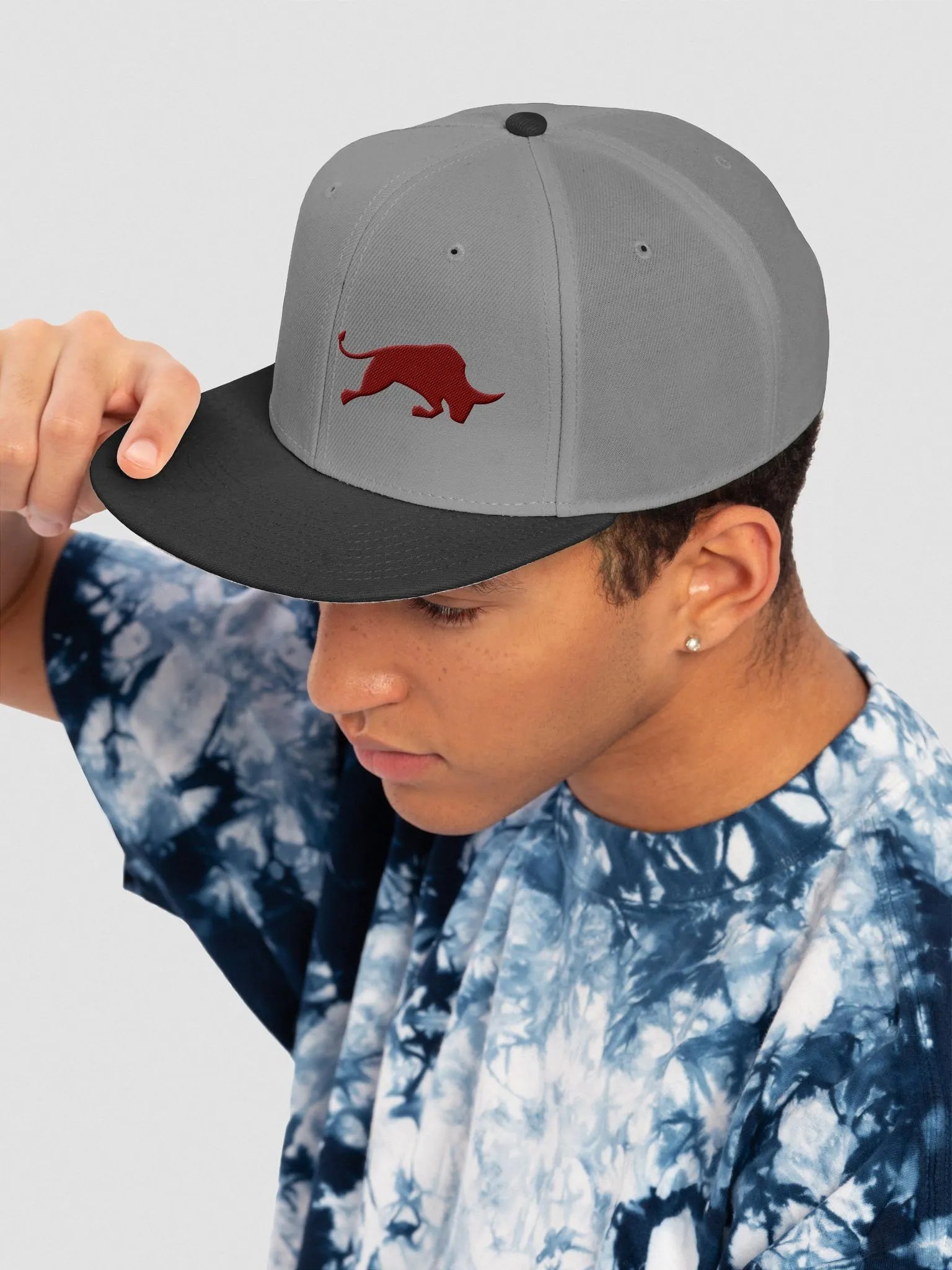 Bulls Outline Snapback product image (49)