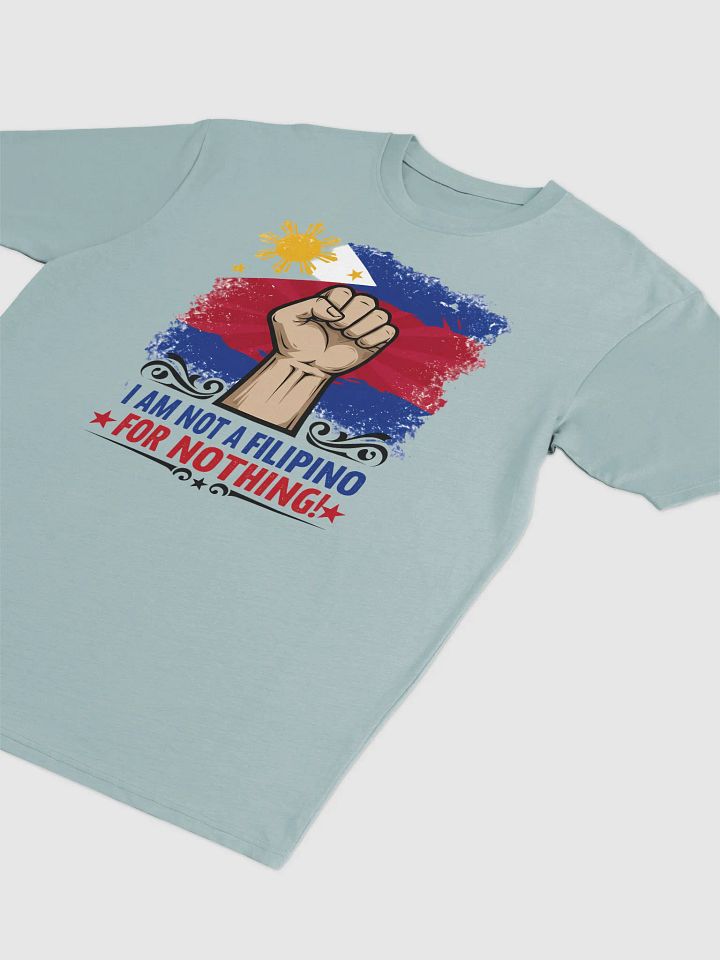 Proud Filipino Fist T-Shirt - Patriotic Philippines Heritage Tee product image (9)