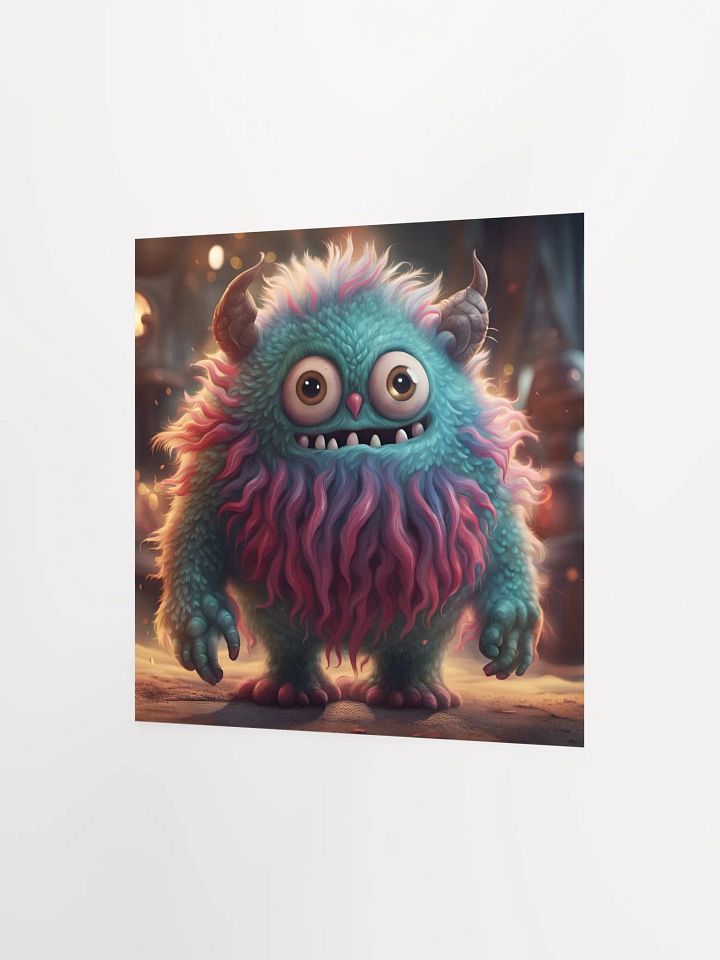 Cute Monster Poster product image (6)