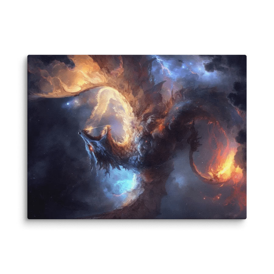 Kheron the dragon - Canvas product image (1)