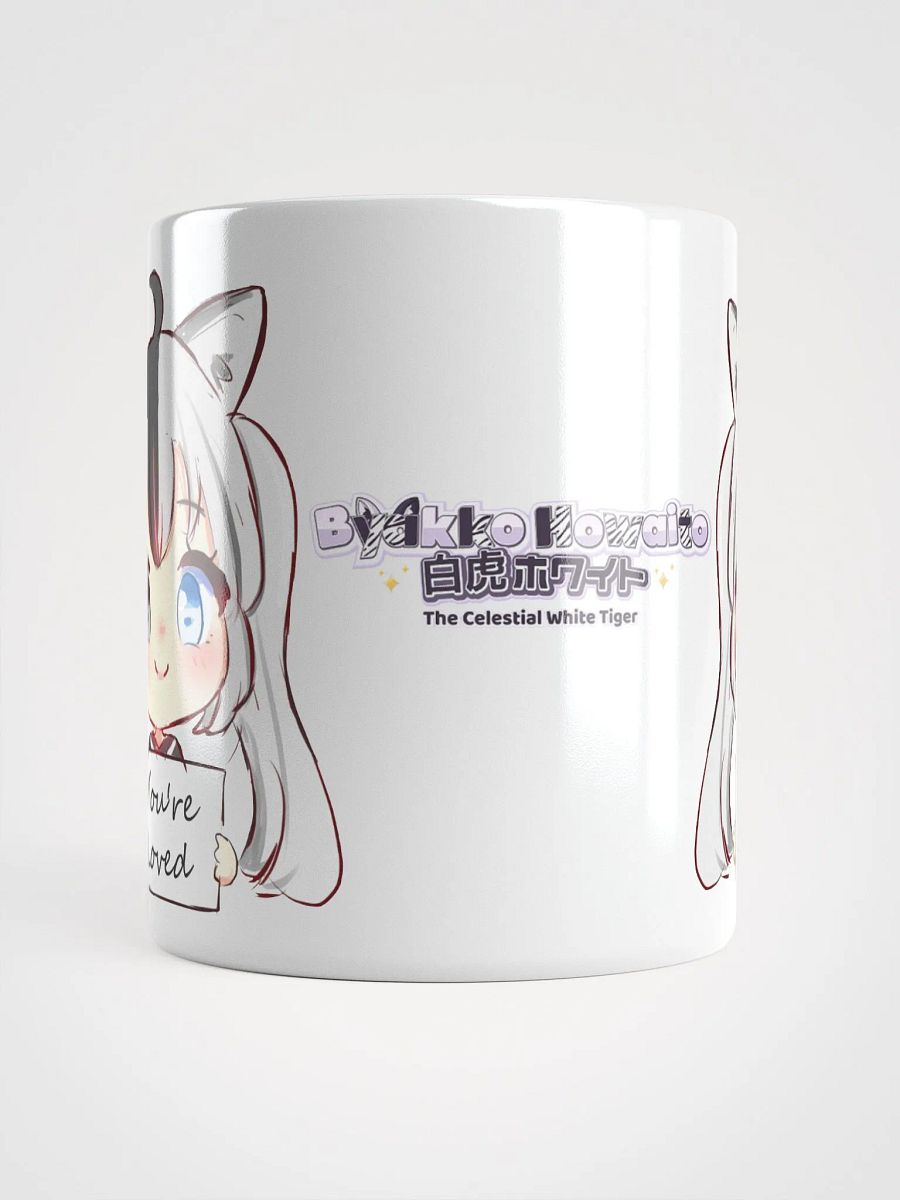 All White Mug - Byakko You Are Loved Edition product image (15)