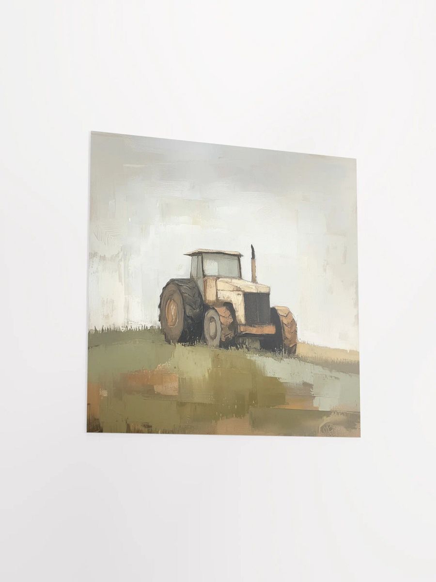 Farmhouse Sky: Rustic Tractor Art Print product image (3)