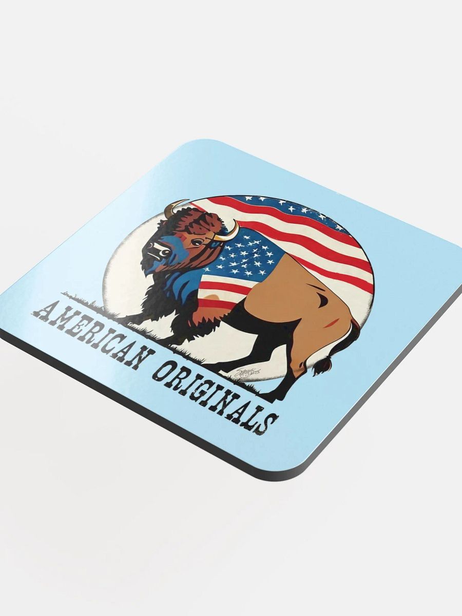 American Original Bison Glossy Coasters product image (4)