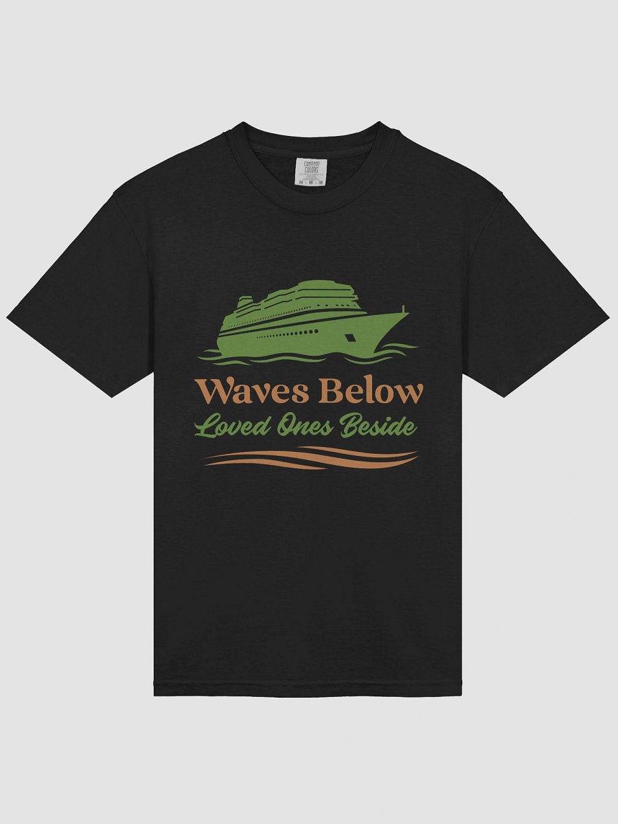 Waves Below Cruise Ship T-Shirt product image (26)