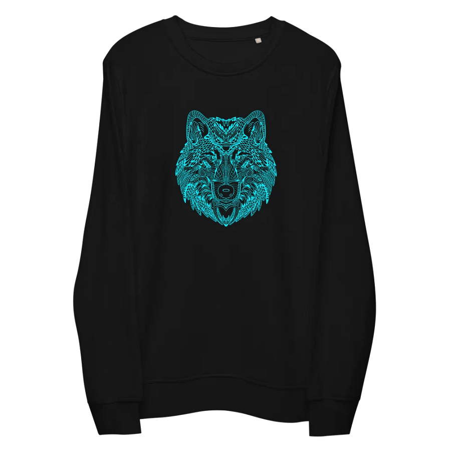 Mystic Wolf Organic Sweatshirt product image (4)