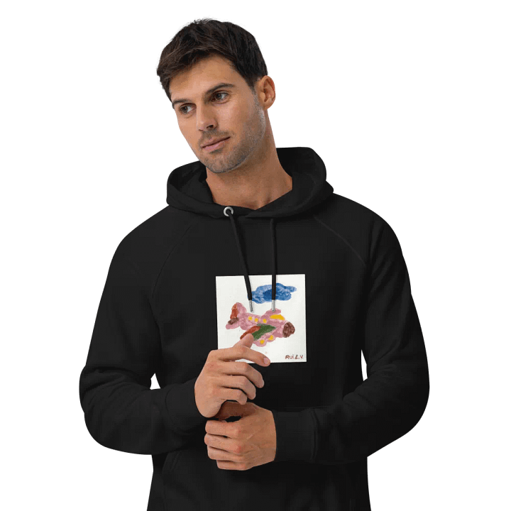 Kid Airplane (SOL'S Unisex Eco Raglan Hoodie) product image (1)
