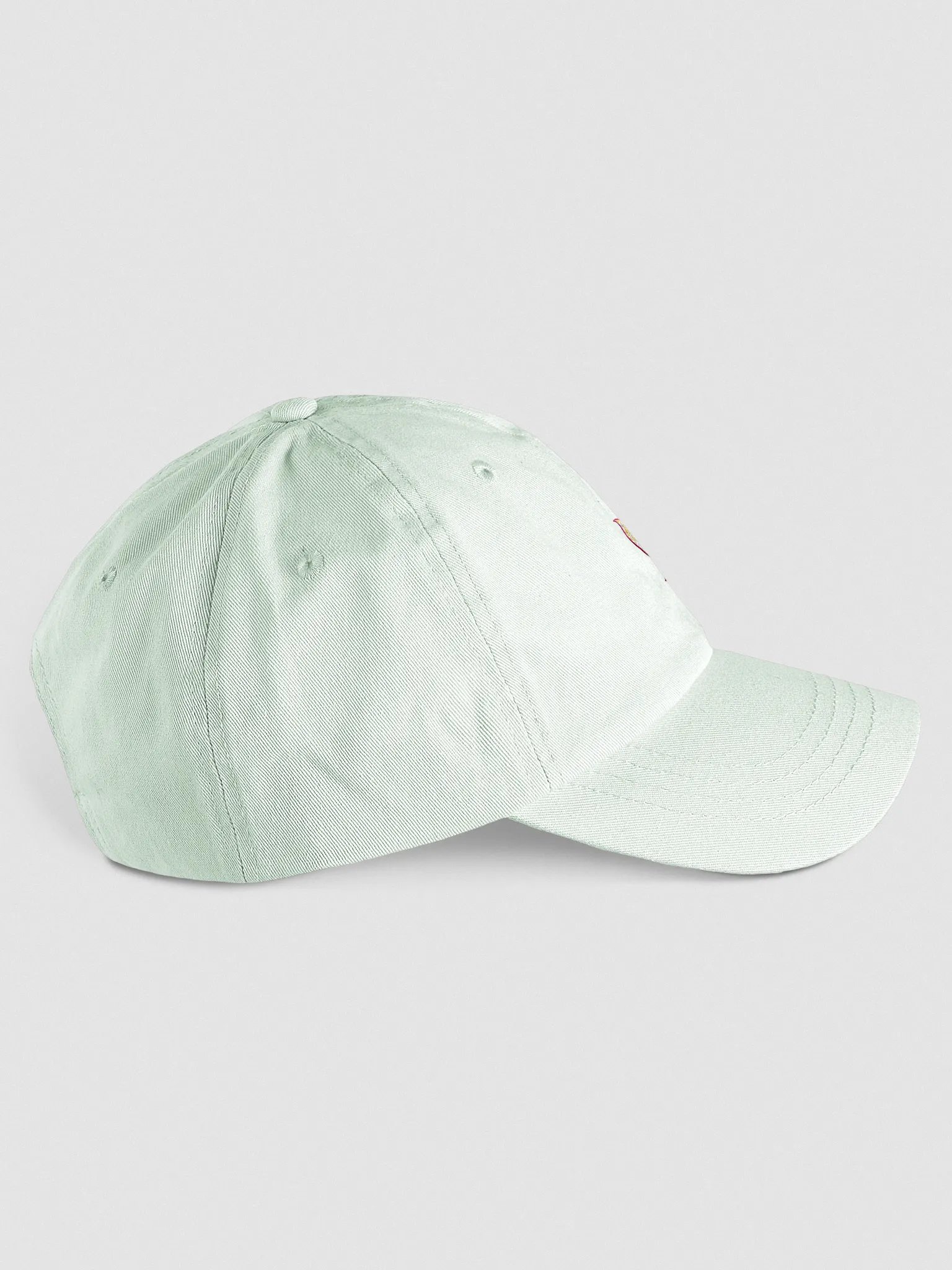 Golden Lotus Embroidered Dad Hat product image (4)