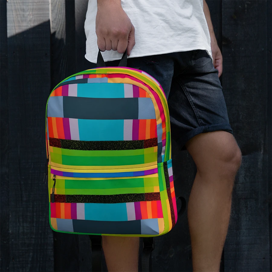 Colorful Blocks #1 - Backpack product image (11)