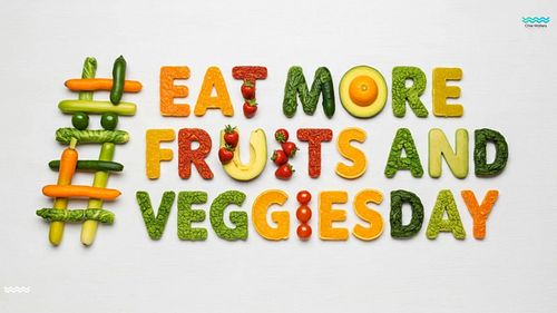 Let's make some Waves 🌊 today - 

It’s Eat More Fruits and Veggies Day! 🥗🥭🥦
AI tossed this wave of colorful goodness. 
Fave f...