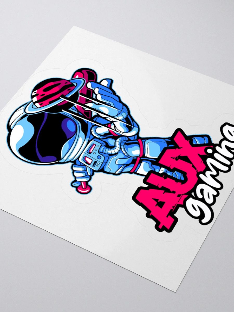 Galactic AUXgaming Astronaut Kiss Cut Stickers product image (3)