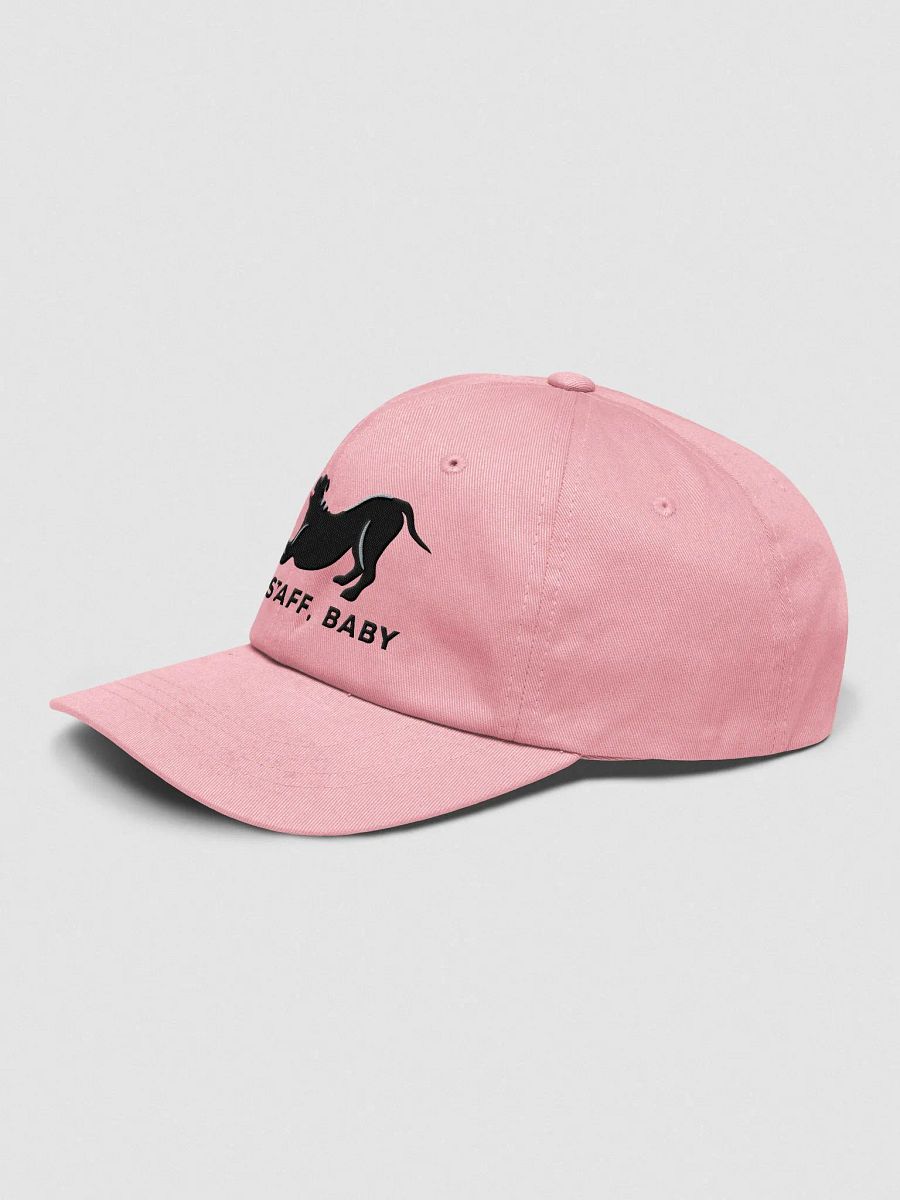 Hot Staff, Baby Classic Dad Hat(Embroidered) of a Staffordshire Terrier(Black) product image (31)