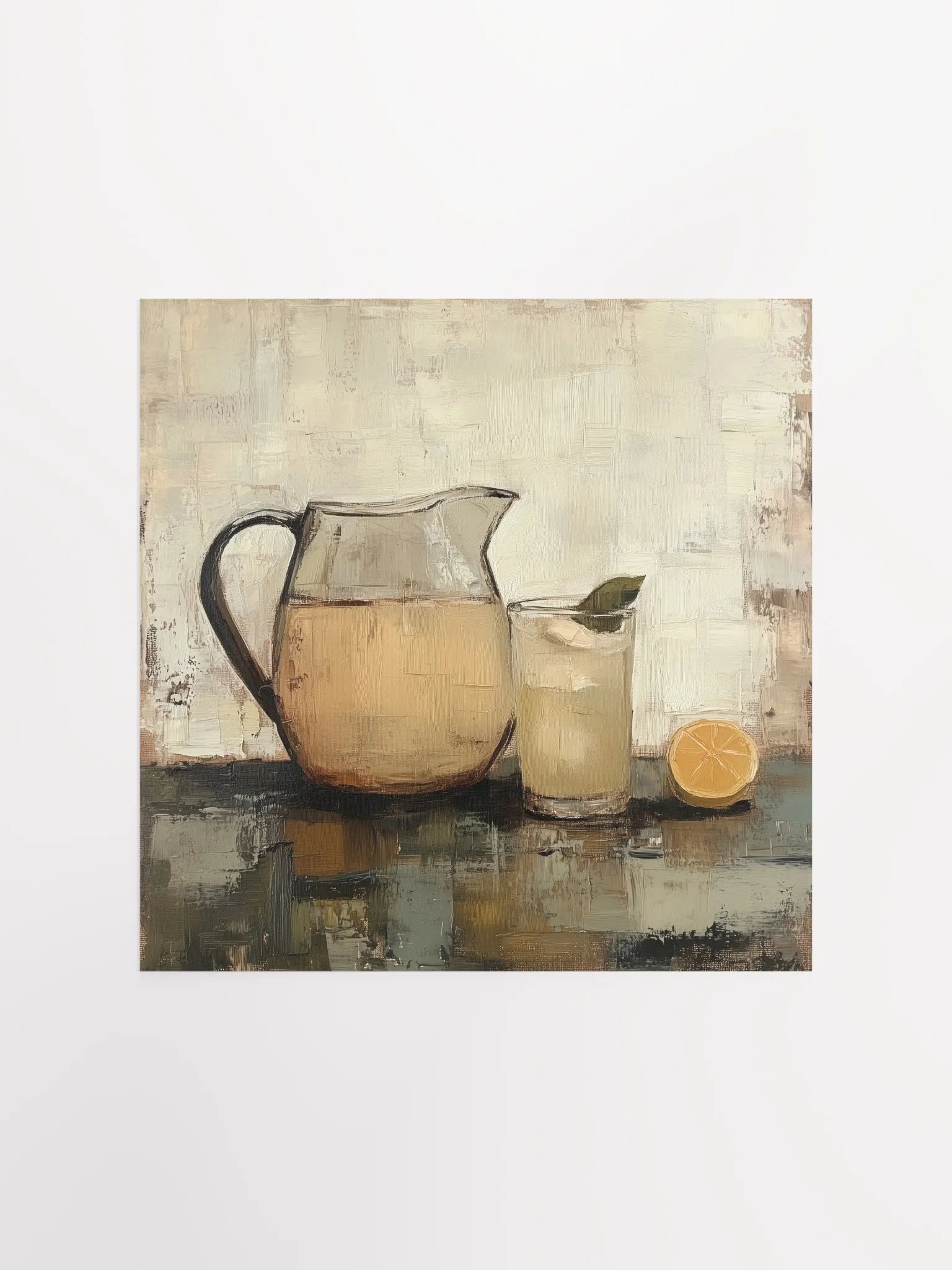 Farmhouse Sky: Lemonade Pitcher Art Print product image (1)