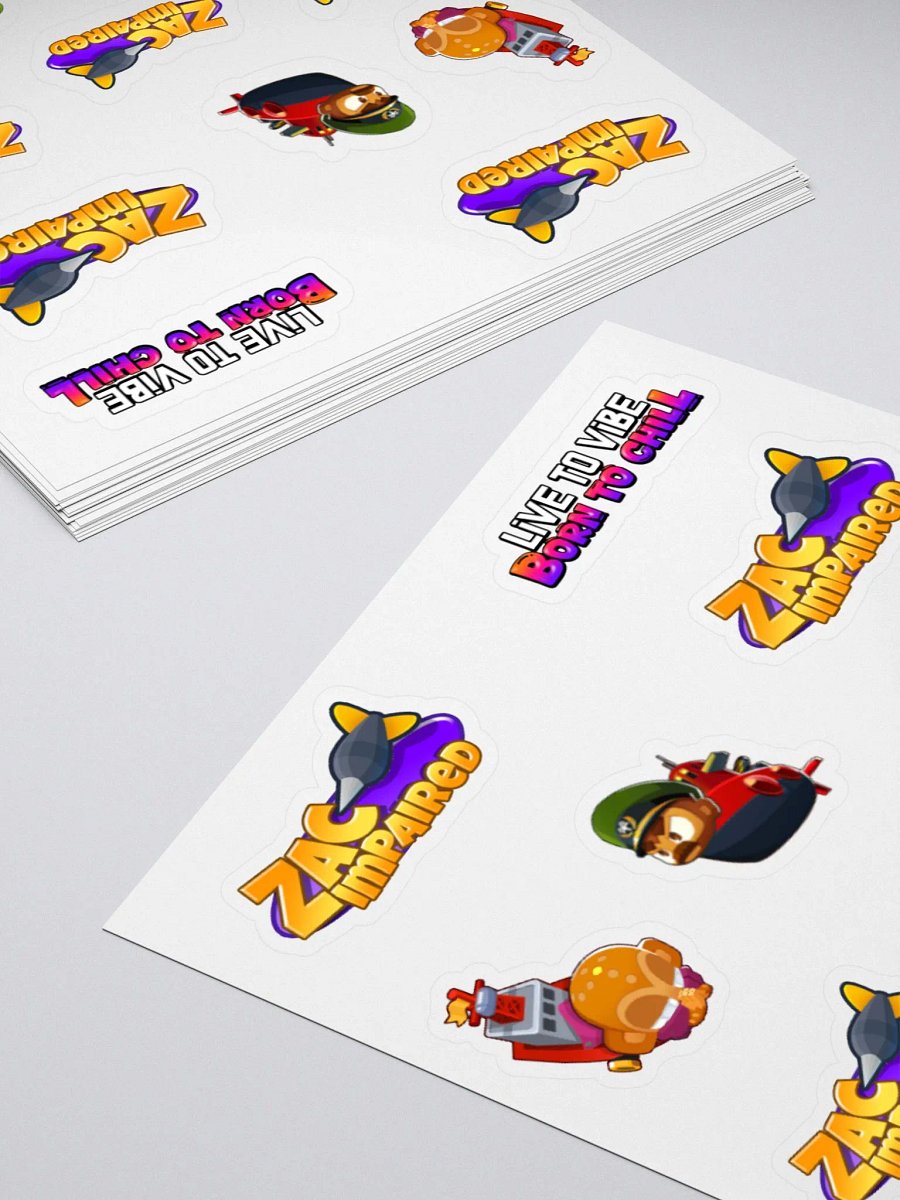 Zac Impaired Stickers [Series 1] product image (4)