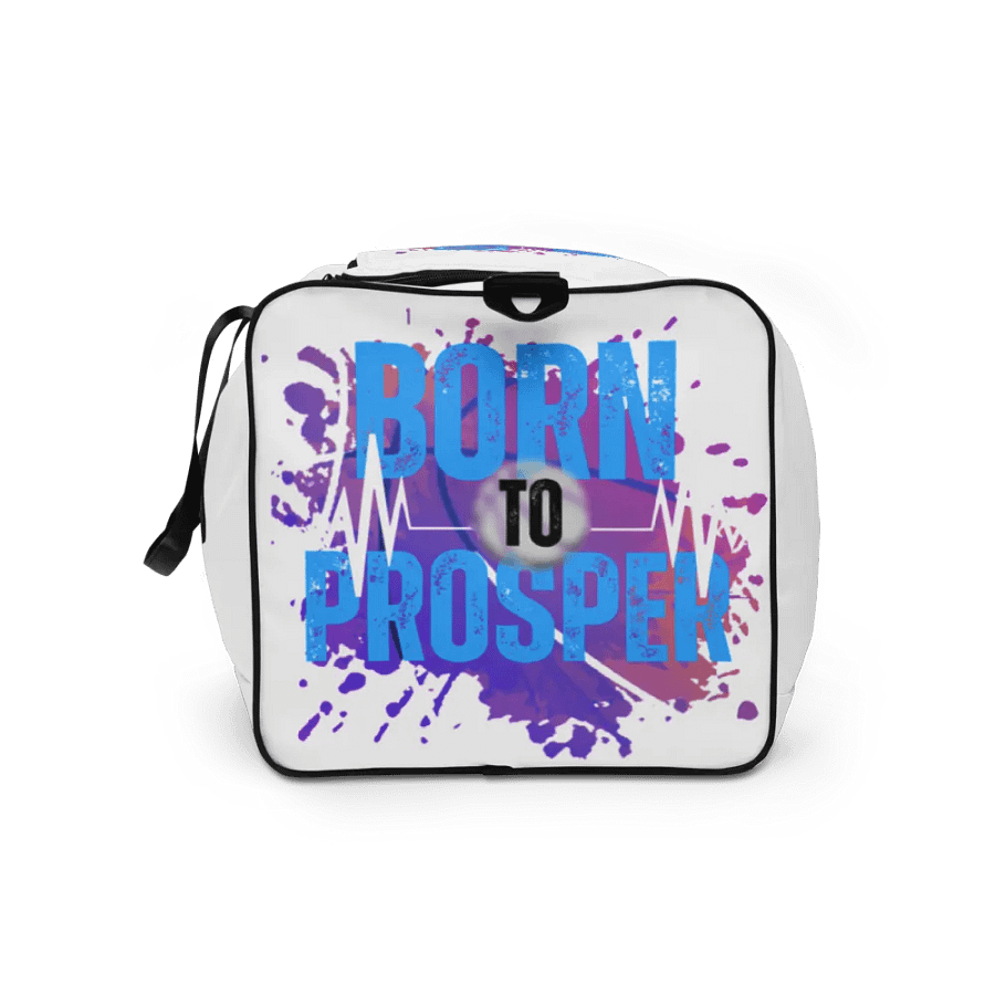 Born to Prosper All-Over Duffle Bag product image (11)
