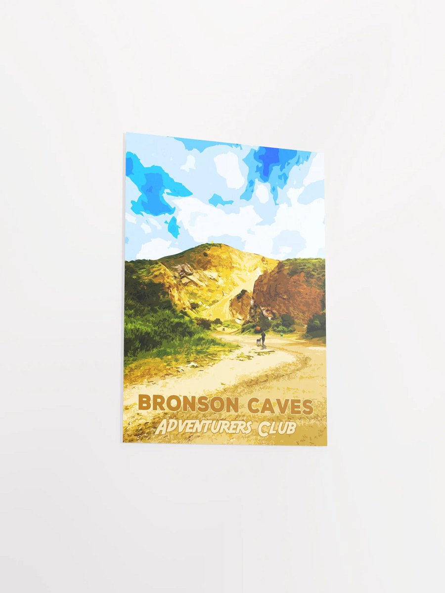 Bronson Caves Adventurers Club Poster Unframed product image (3)