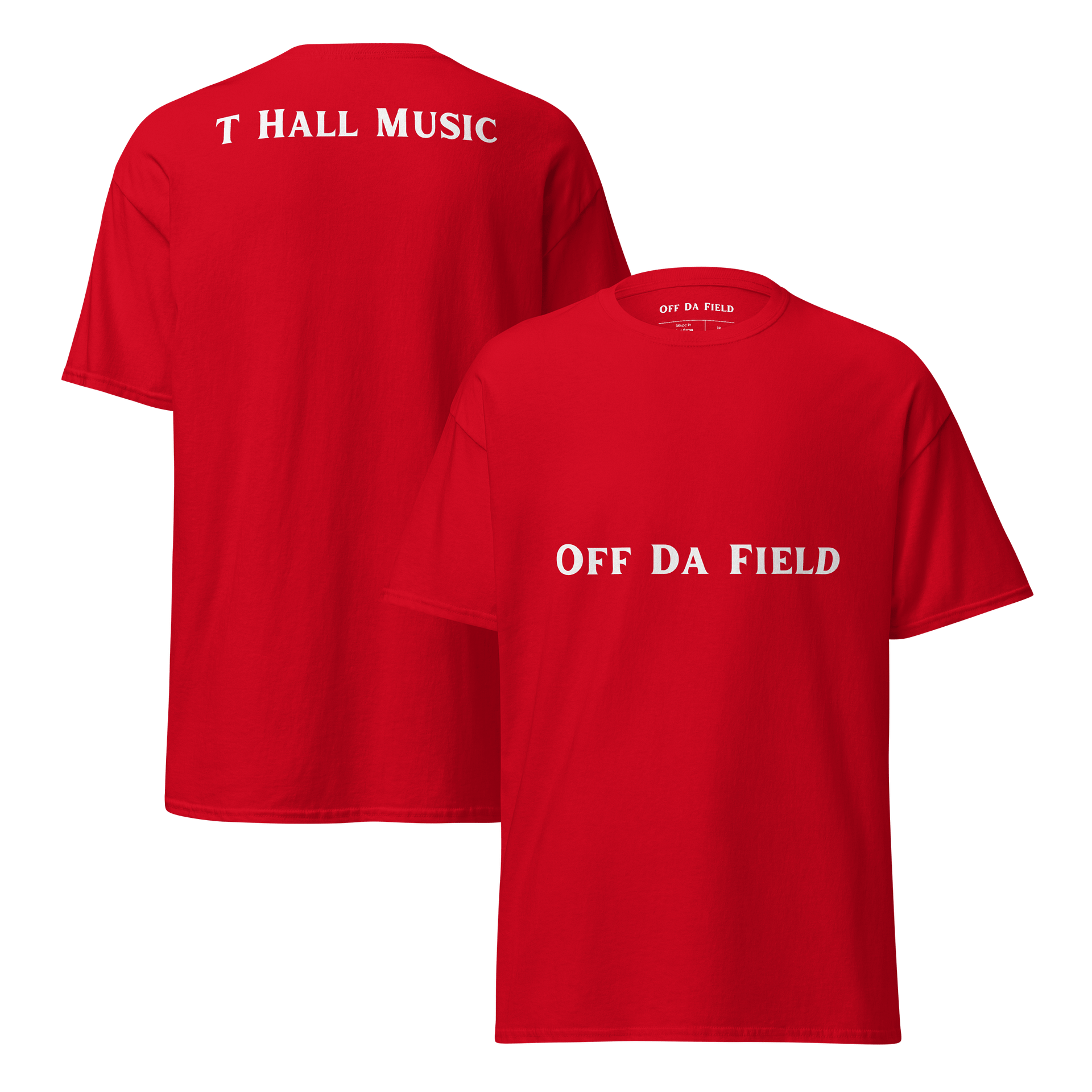 Off Da Field - Red Tee product image (5)