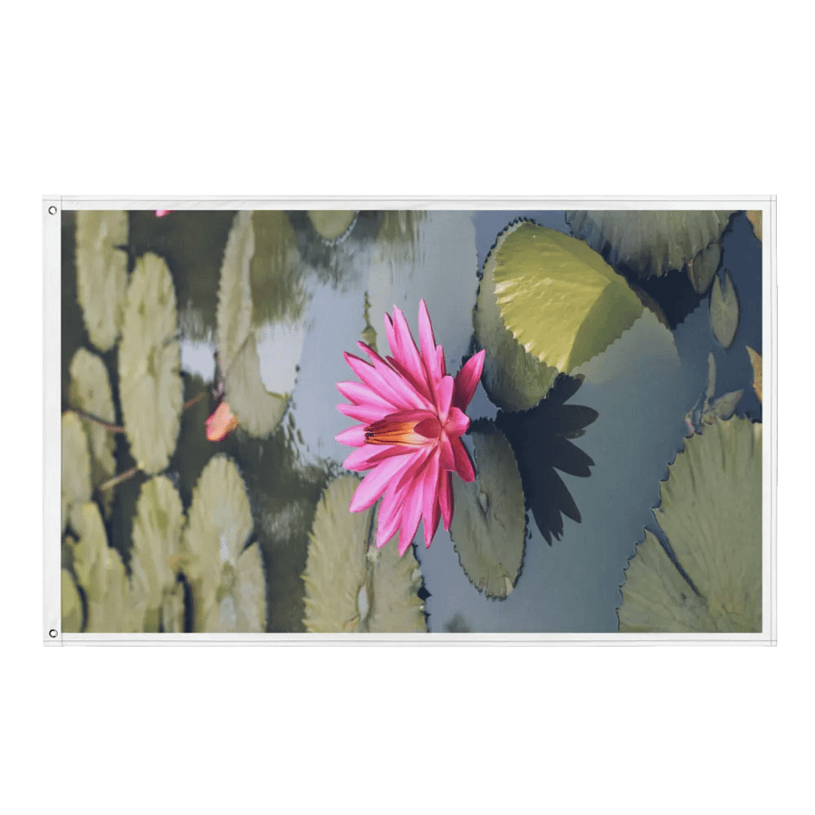 Peaceful Lotus Banner product image (1)
