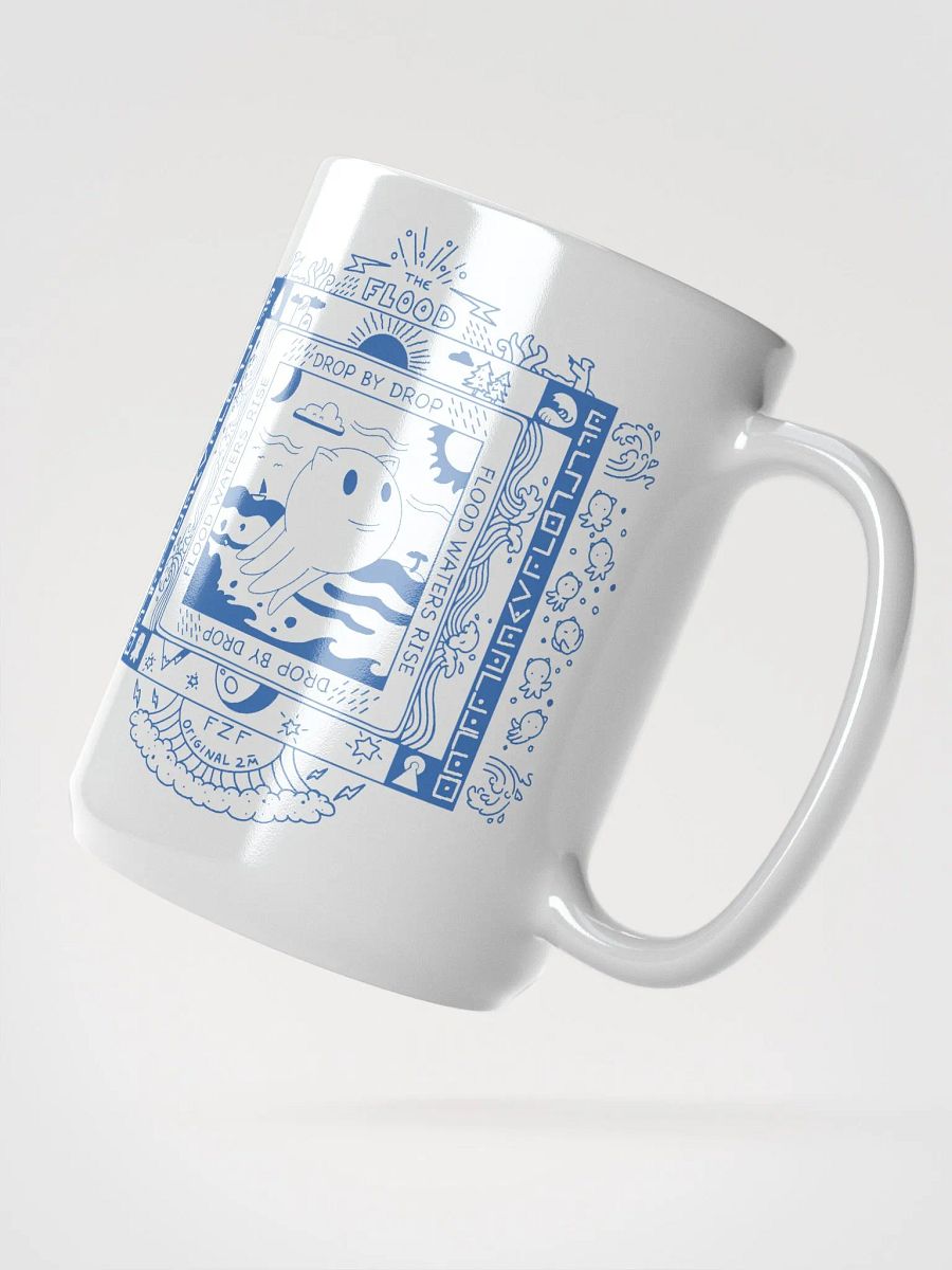 Flood Blue Line 15oz Mug - Double Sided product image (2)