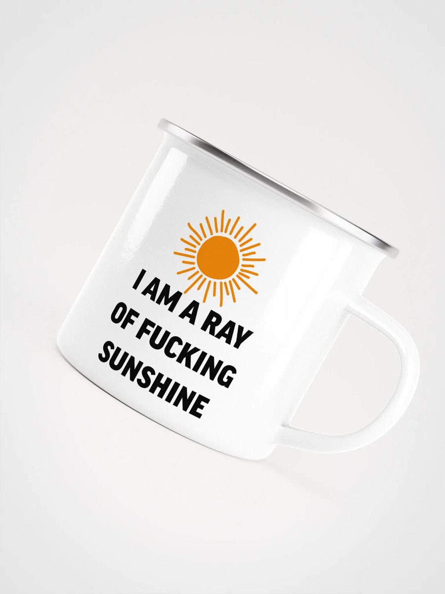 I am a Ray of Fucking Sunshine - Enamel Mug product image (5)