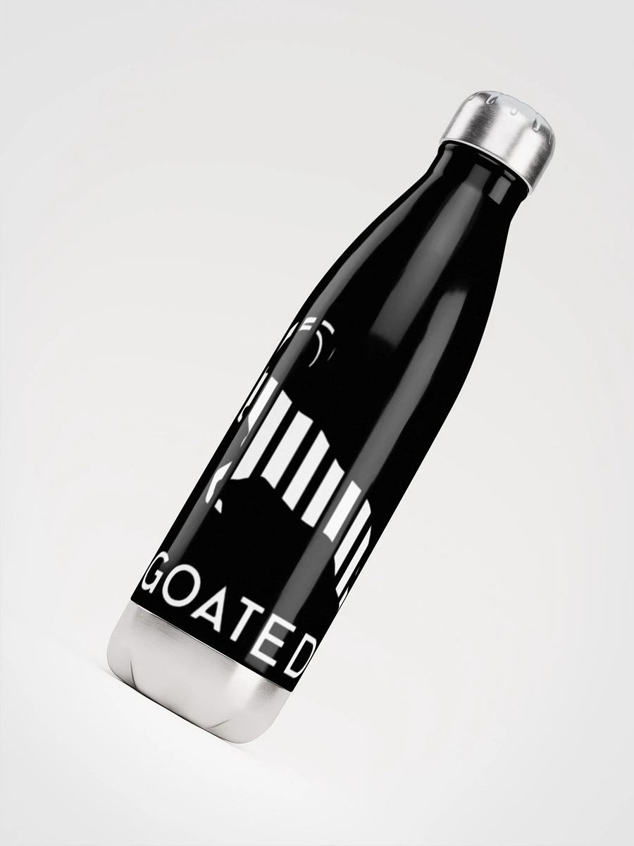 GOATED® | Stainless Steel Water Bottle -BLACK product image (4)