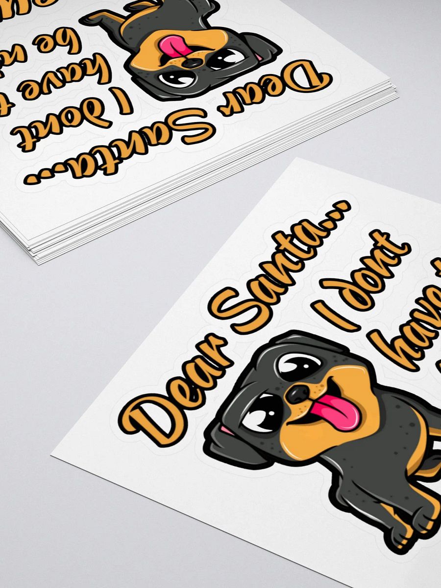 DEAR SANTA, I DON'T HAVE TO BE NICE, I'M CUTE! product image (12)