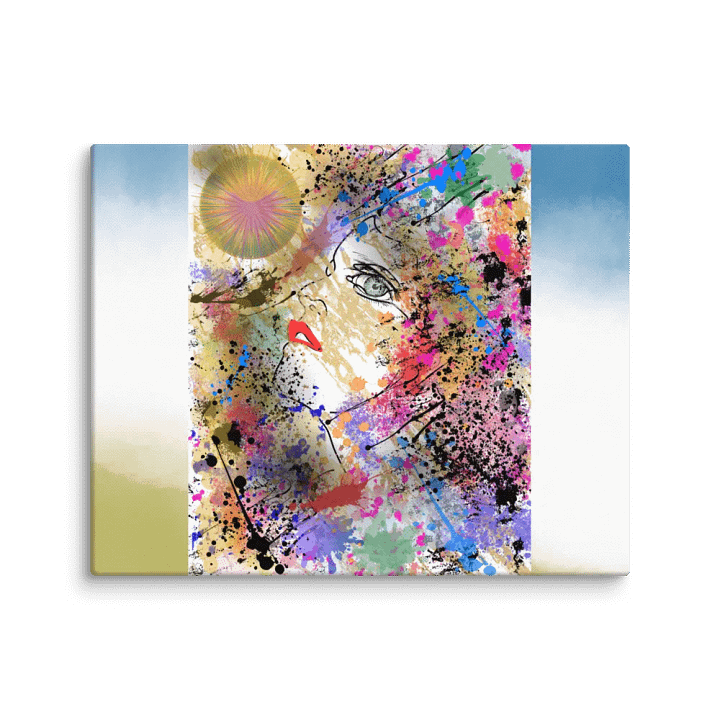 Splattered Beauty Canvas product image (2)