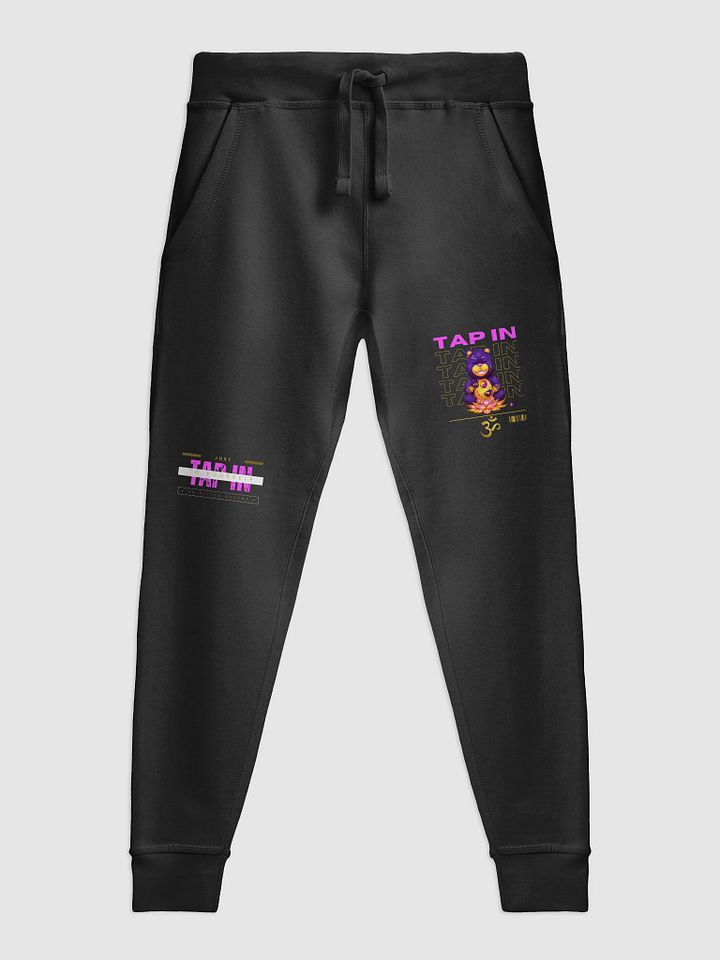 Zen Bear Meditation Fleece Joggers product image (2)