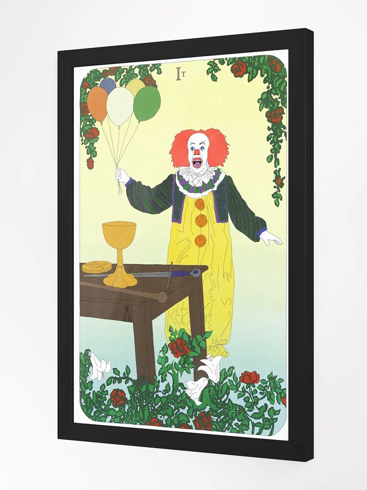 Original Pennywise Magician Tarot Card Framed Print product image (2)