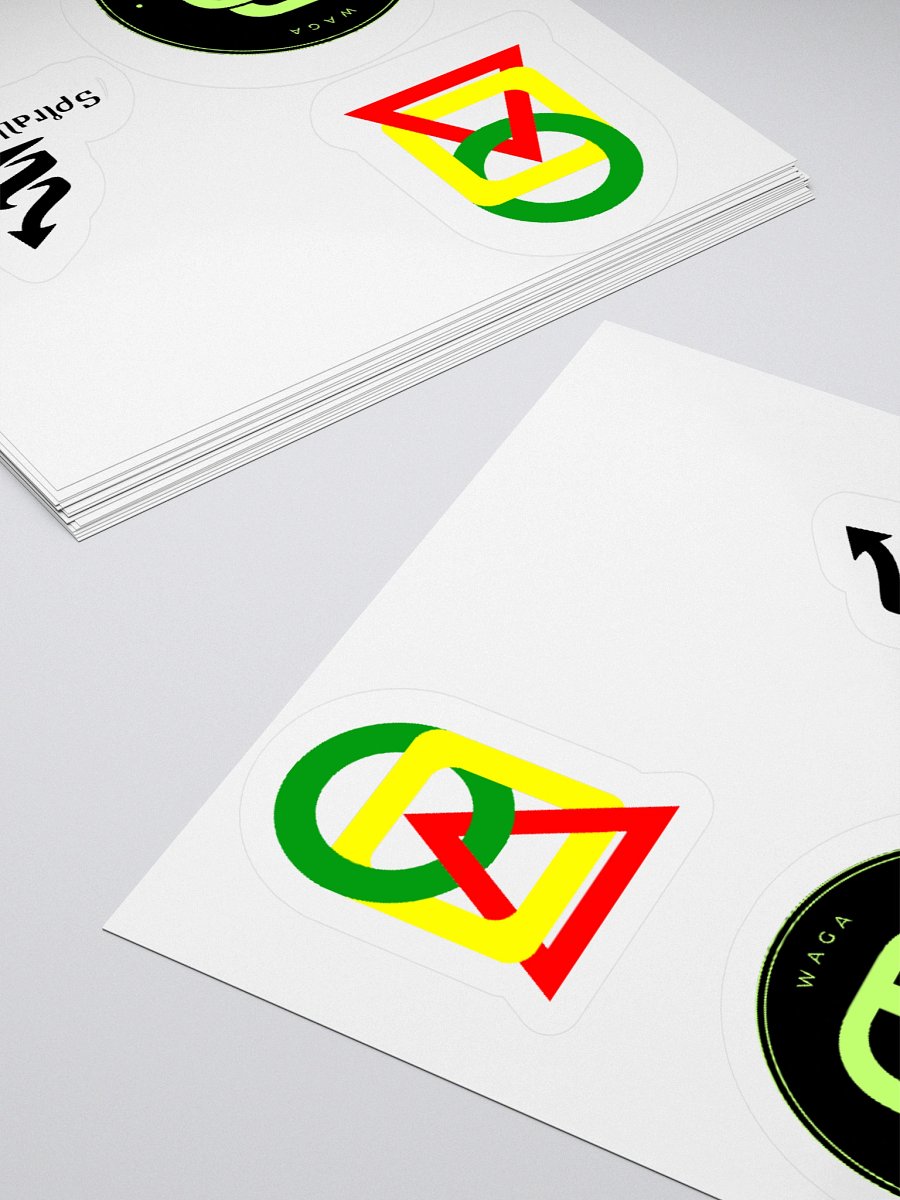 TryUnity X SpiralUppington X WAGA Stickers product image (12)