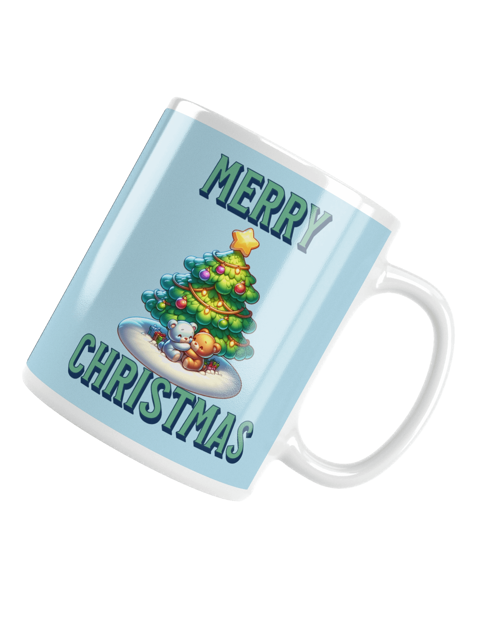 TEDDY BEAR COZY CUDDLE CHRISTMAS MUG product image (9)