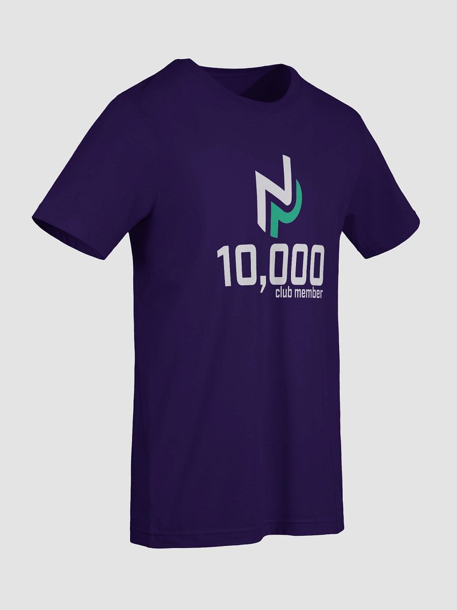 10,000 Subscriber Purple T-Shirt product image (9)