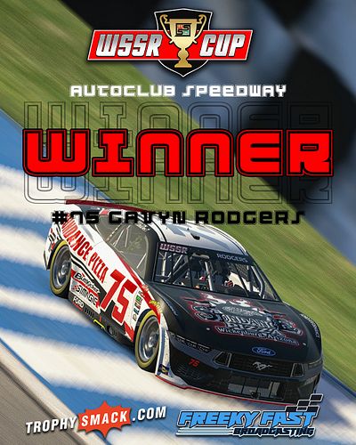 👏BACK. 👏ON. 👏TOP. 

He took the lead with 20 to go and it was lights out from there; Gavyn Rodgers WINS at Autoclub Speedway!...