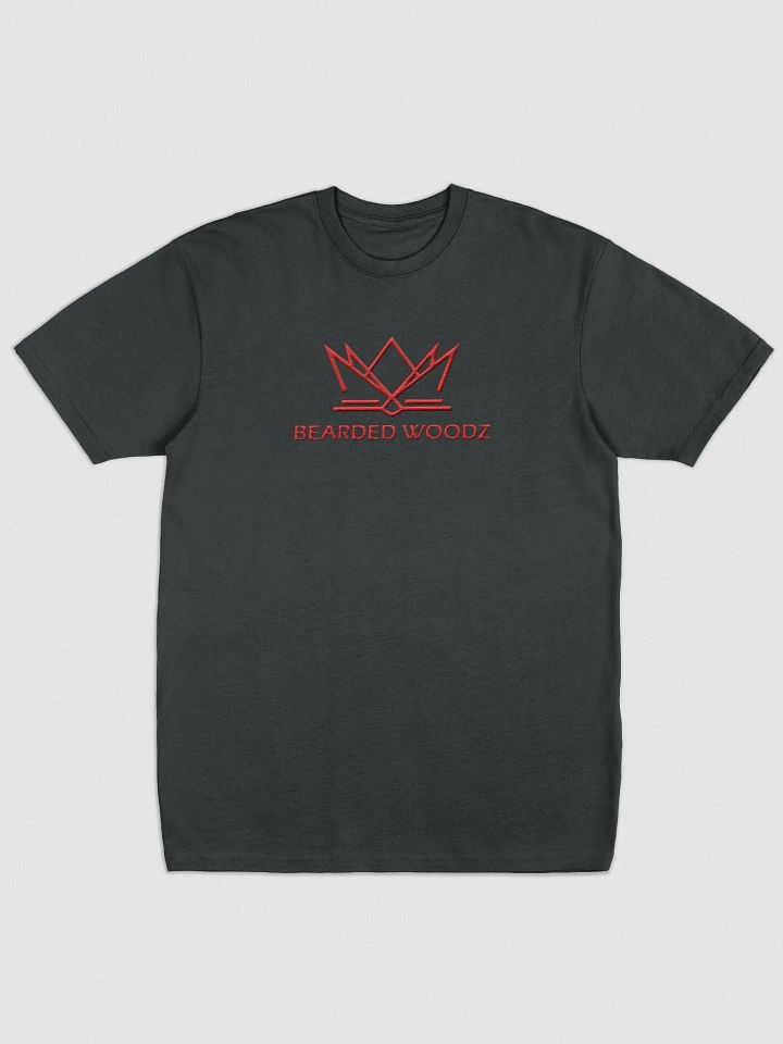 Men's Bearded Woodz T-Shirt (Red Embroidery) product image (1)