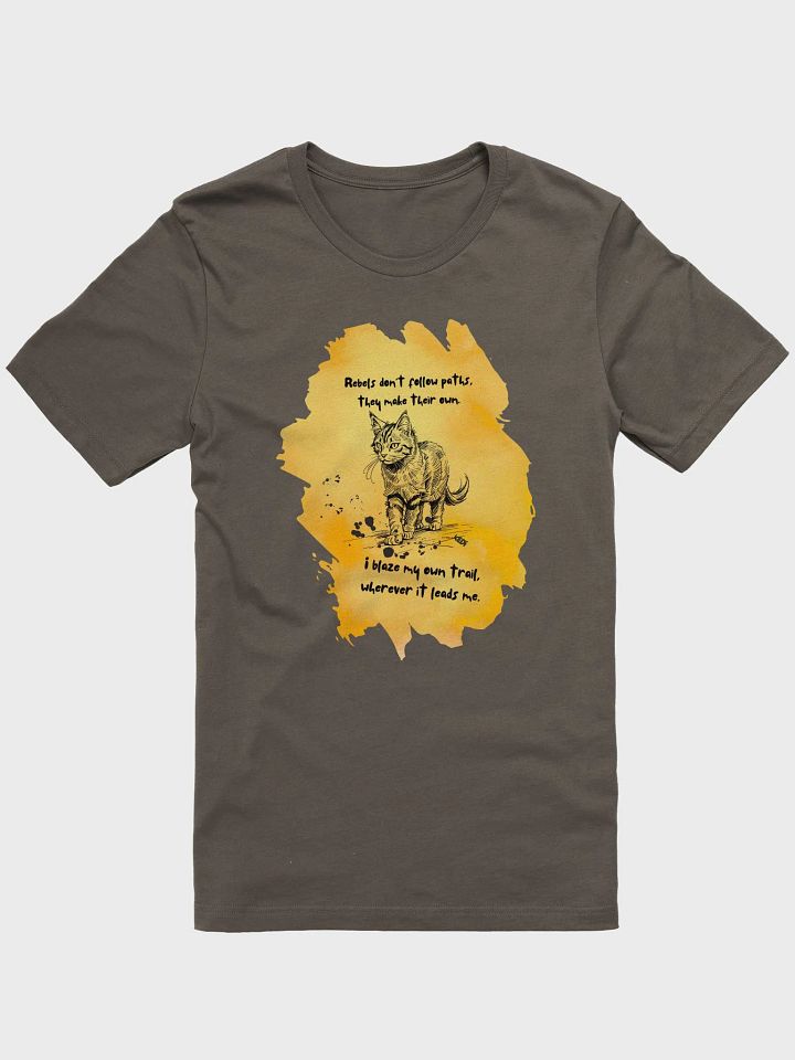 Rebel Cat Unisex T-Shirt product image (7)