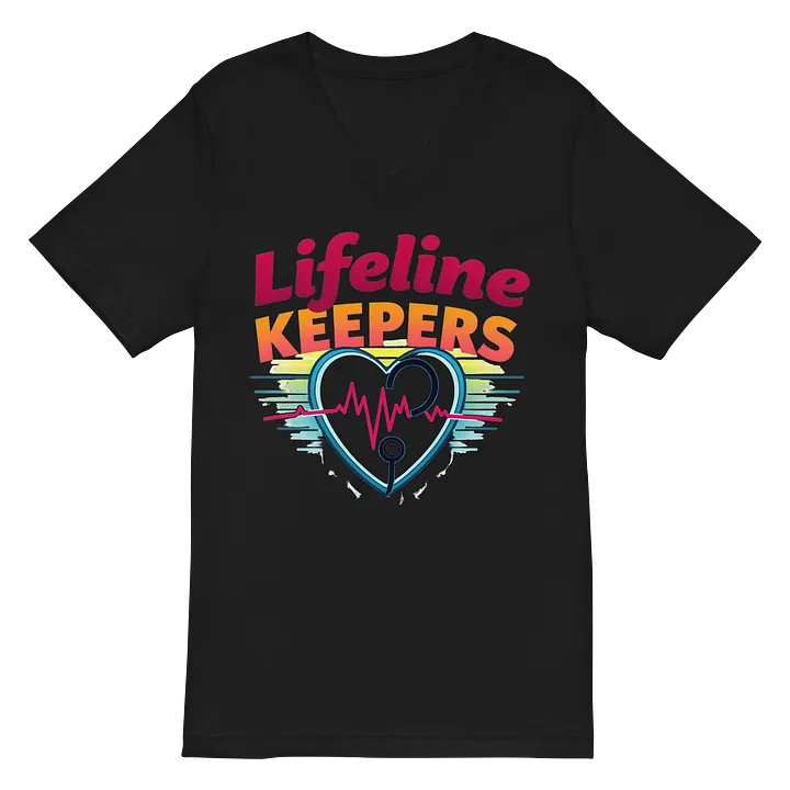 Heartbeat Healer V-Neck Tee product image (3)